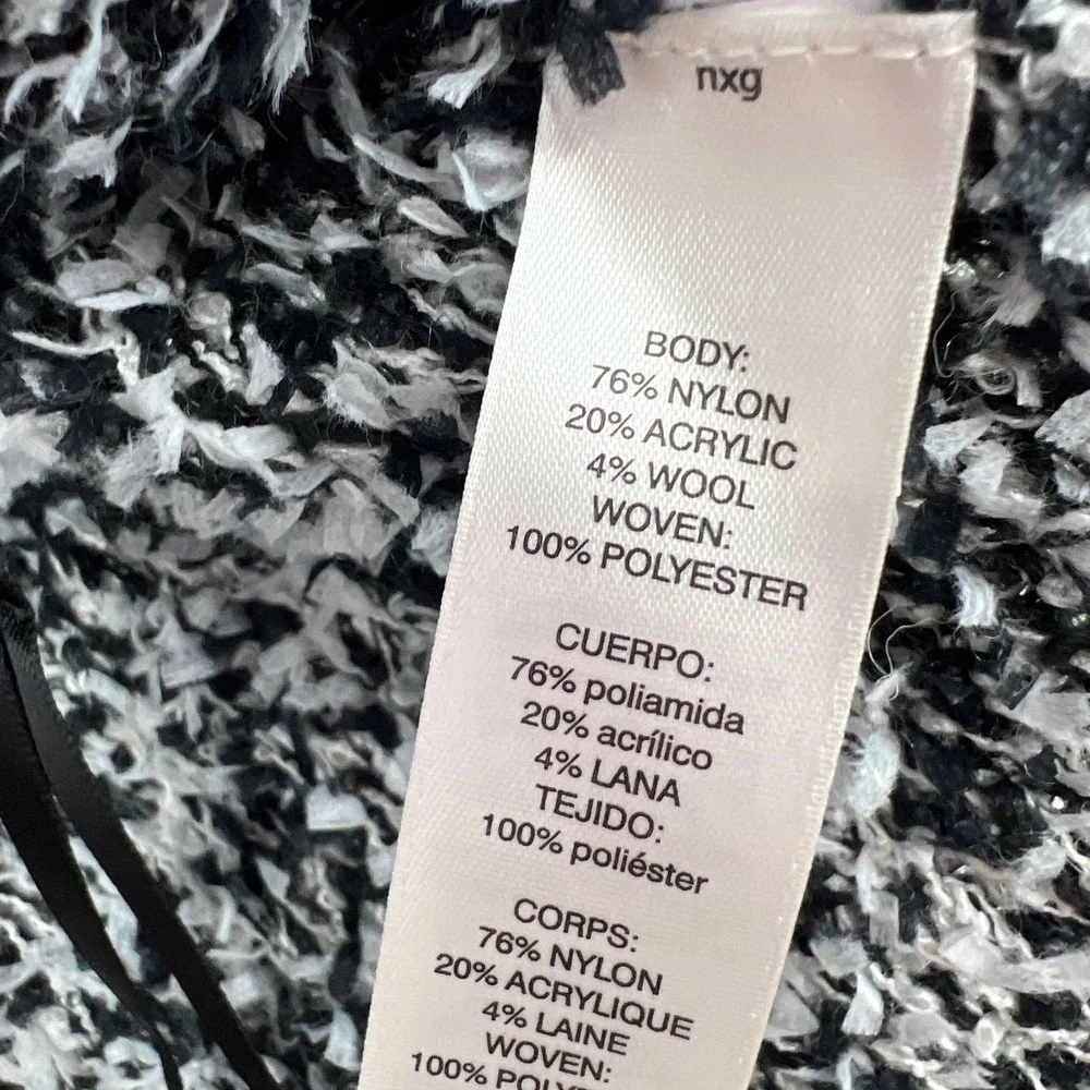 Chico's Womens Size 0 or Small WOOL BLEND Sweater Blouse Shirt Top Winter Cozy - Picture 6 of 7